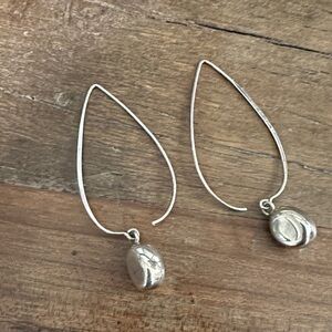 Chic Sterling Silver Drop Earrings